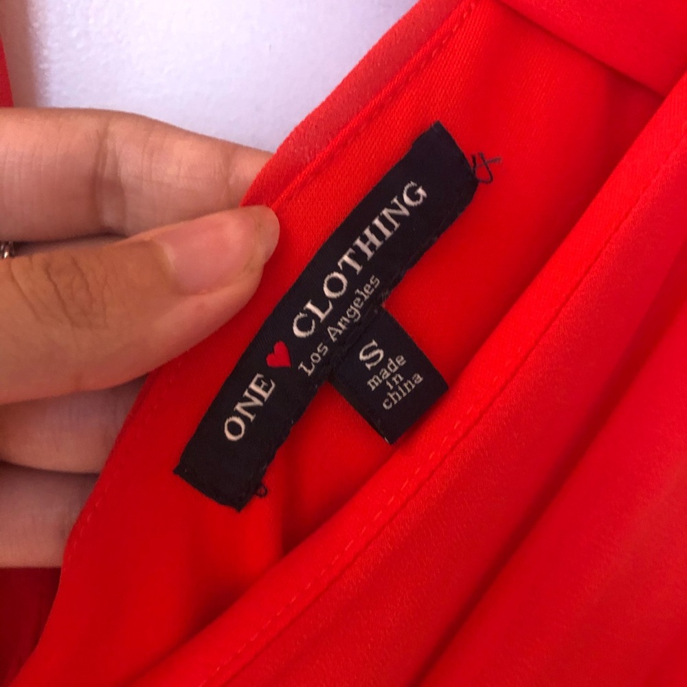 Red romper! - Picture 2 of 3